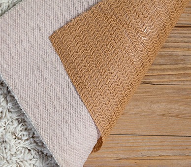 Non slip pad rugs